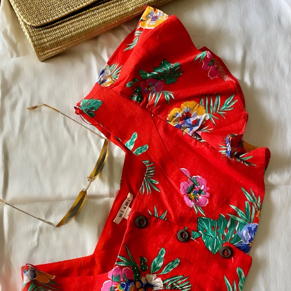 Cropped blouse